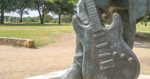 statue of Stevie Ray Vaughan by artist Ralph Helmick When Austin is mentioned - photo 8