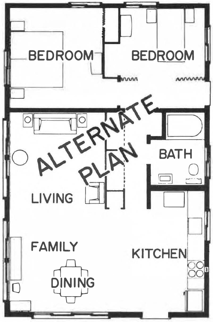 The working drawings show construction details for storage walls2 feet wide 4 - photo 10