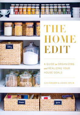 OverDrive Inc. The home edit: a guide to organizing and realizing your house goals (includes refrigerator labels)