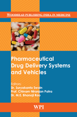 WPI India. - Pharmaceutical Drug Delivery Systems and Vehicles