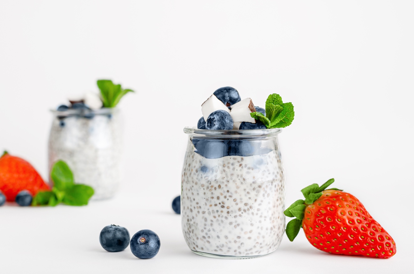 A simple nutritious and delicious blueberry chia pudding recipe Makes 2 - photo 10