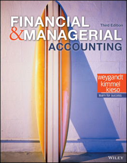 Jerry J. Weygandt - Financial & Managerial Accounting