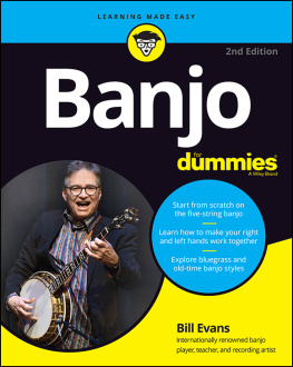 Bill Evans Banjo for Dummies