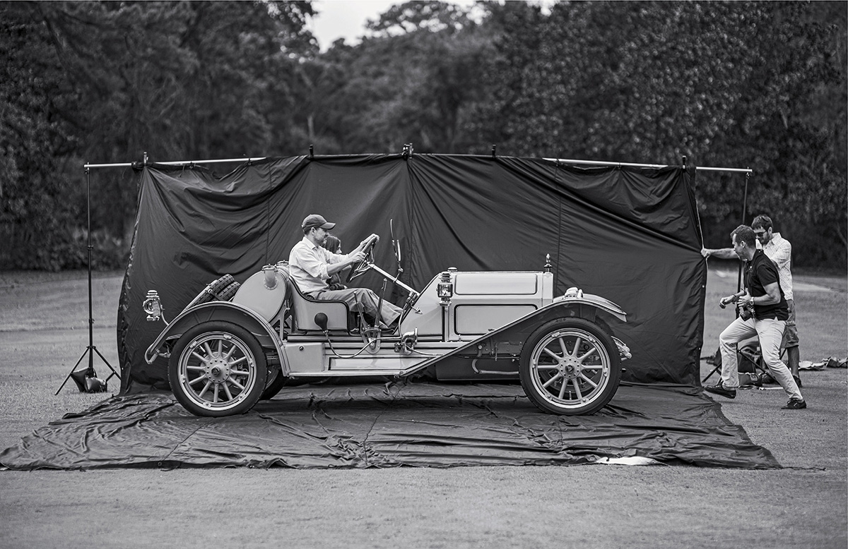 Photographing a 1912 Hudson Speedster see page at the Hilton Head Concours - photo 3