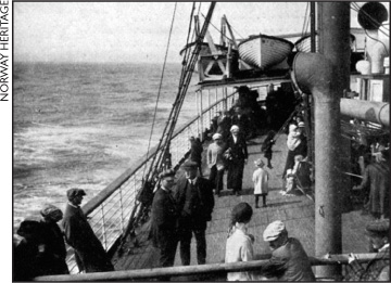 The deck of the ship that brought Ole to America looked something like this - photo 11