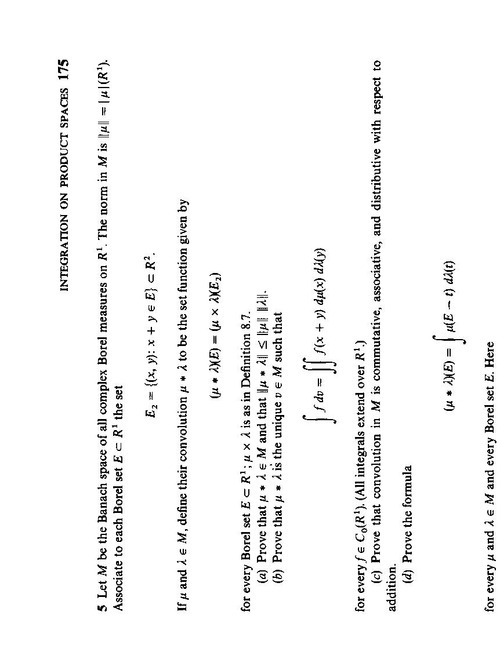 REAL AND COMPLEX ANALYSIS International edition - photo 15