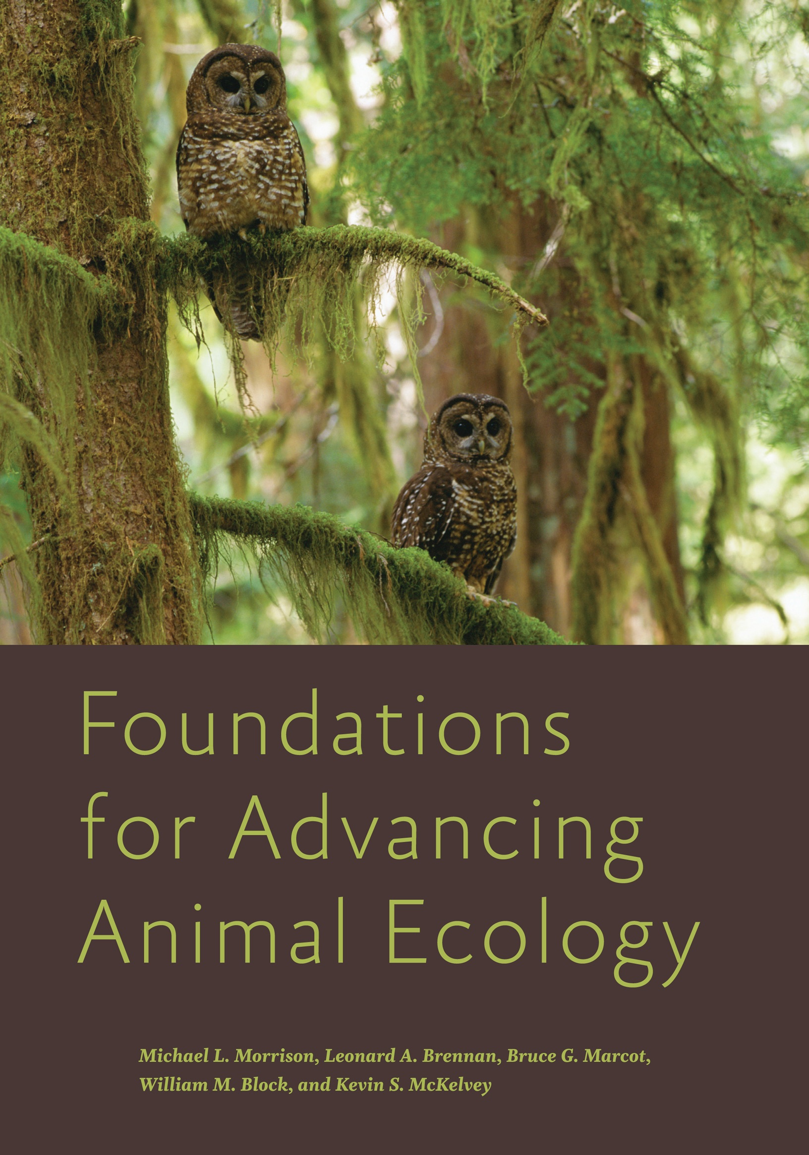 FOUNDATIONS FOR ADVANCING ANIMAL ECOLOGY Wildlife Management and - photo 1