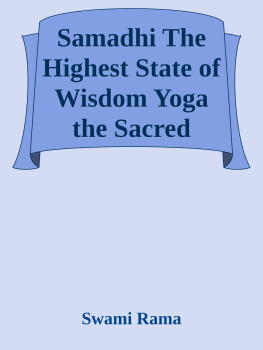 Unknown - Samadhi The Highest State of Wisdom Yoga the Sacred Science 1 SVG