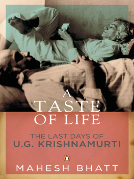 Mahesh Bhatt - A Taste of Life