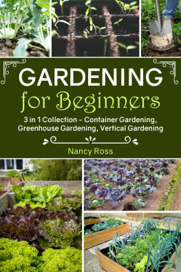 Nancy Ross - Gardening for Beginners