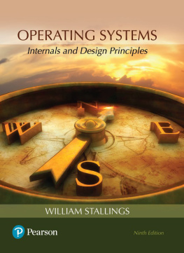 William Stallings Operating Systems: Internals and Design Principles, 9/e