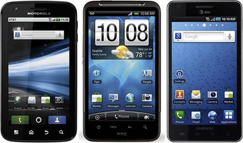 Figure 14 Android running on three different phones from Motorola HTC and - photo 7