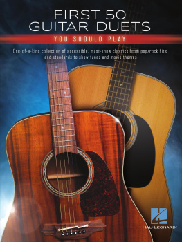 Hal Leonard Corp. First 50 Guitar Duets You Should Play