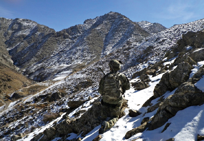 A forward scout from a patrol of Australias 2 Commando somewhere in - photo 5