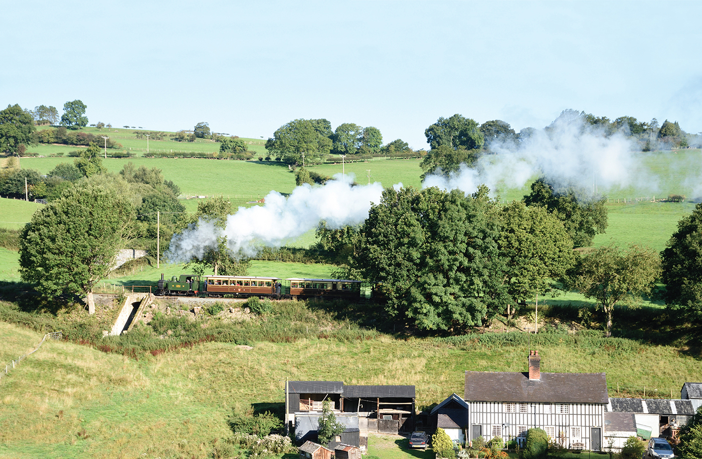 Front Cover The first of the Welshpool Llanfair Light Railways original - photo 3