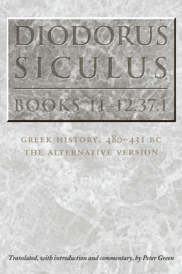 Peter Green - Diodorus Siculus, Books 11-12.37.1