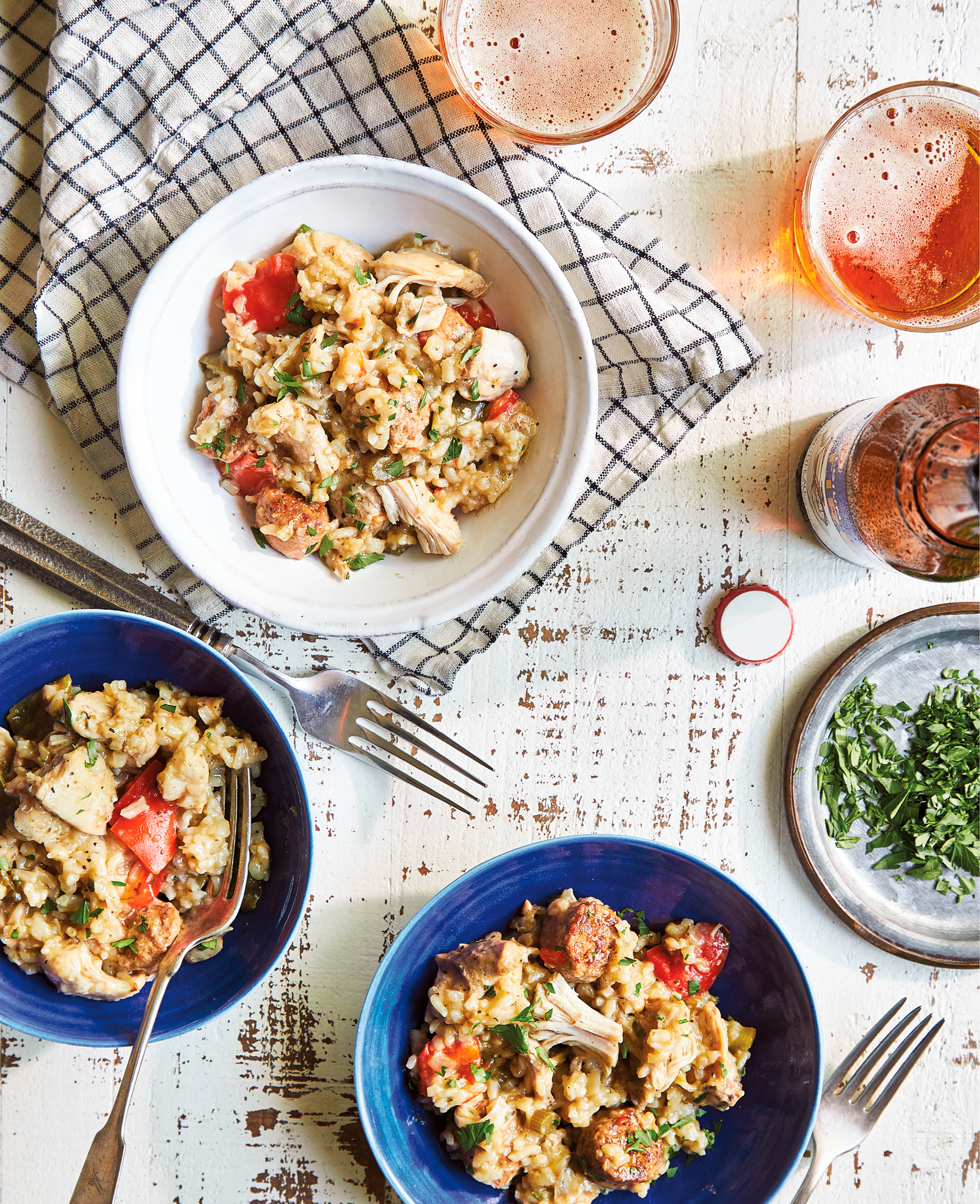 MAKES 6 TO 8 SERVINGS Jambalaya is a one-pot feast made with rice meat and - photo 4