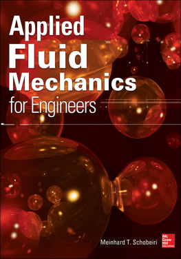 Schobeiri - Applied Fluid Mechanics for Engineers