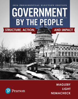 David B. Magleby - Government By the People, 2016 Presidential Election, 26/e