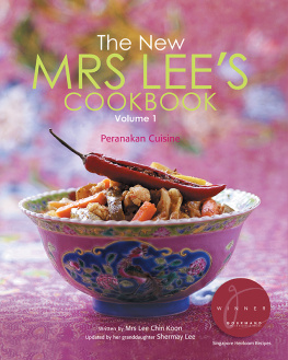 Shermay Lee - New Mrs Lees Cookbook, The--Volume 1