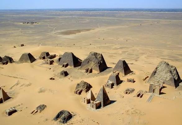 At Mero pyramids of the Kushite rulers near Shendi Sudan in Book II Strabo - photo 12