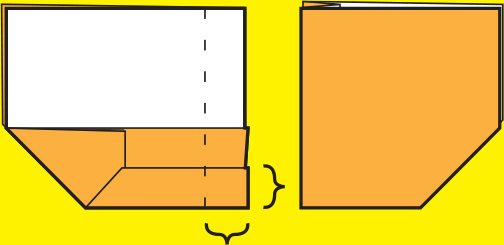 Bracket marks indicate things of the same width such as when you fold halfway - photo 8