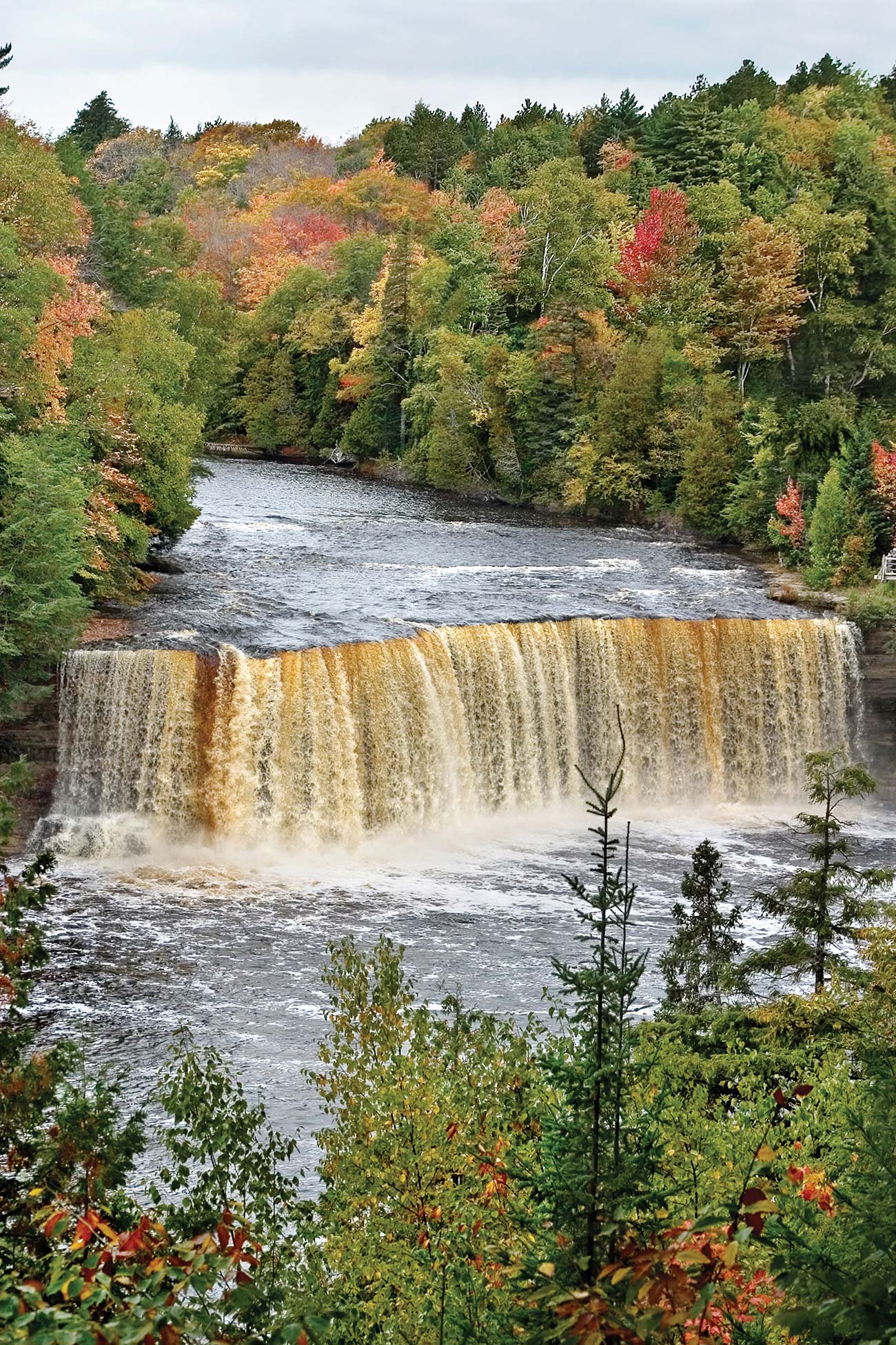 ADMIRE AN EPIC WATERFALL ON MICHIGANS UPPER PENINSULA When road-tripping - photo 8