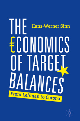 Hans-Werner Sinn - The Economics of Target Balances: From Lehman to Corona