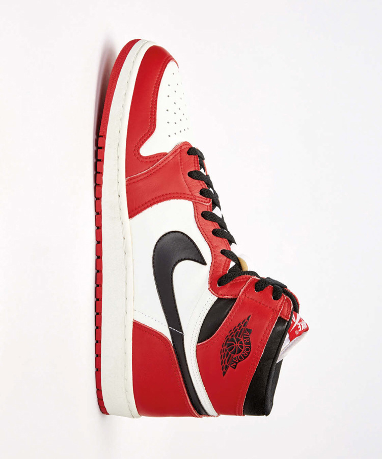 1985 Air Jordan 1 by Drew Hammell Nike couldnt have come up with a better - photo 6