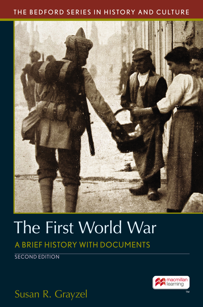 The front cover shows the text The Bedford Series in History and Culture at - photo 1