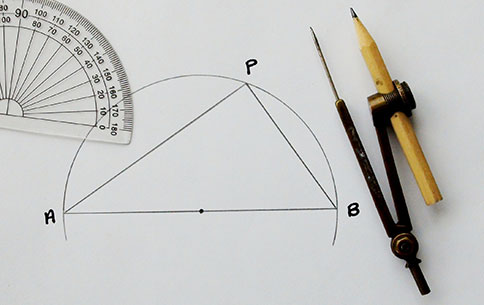 Fig 1 Thales theorem I duly got on with all this casually assuming that the - photo 3