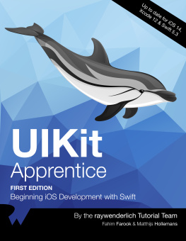 Fahim Farook - UIKit Apprentice: Beginning iOS Development with Swift