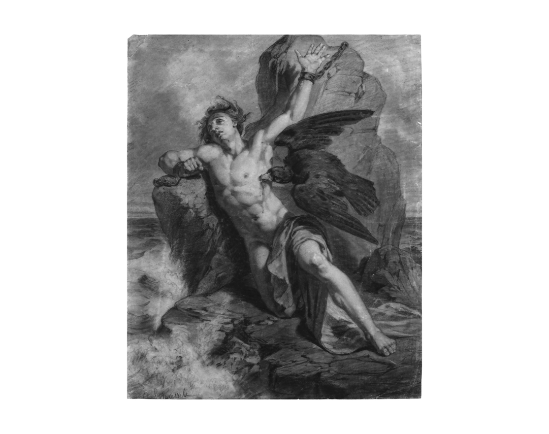 Prometheus Bound Christian Schussele unknown date Great gifts to mortal - photo 2