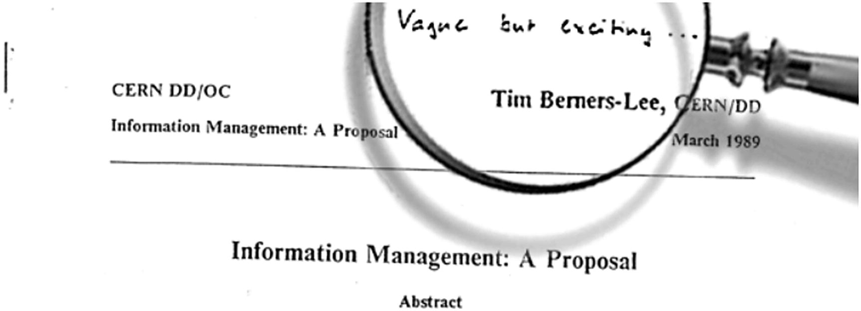 Figure 1-1 Sendalls infamous commentary on the proposal Anyway Berners-Lee - photo 3