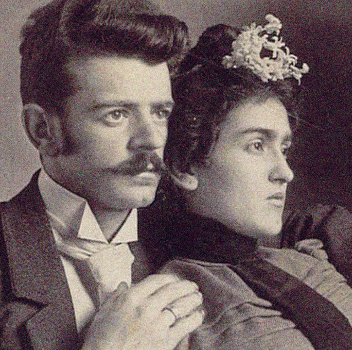 Fridas parents Guillermo Kahlo and Matilde Caldeon when young FRIDA KAHLO - photo 3