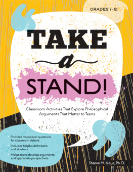 Sharon Kaye - Take a Stand!