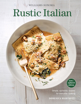 Domenica Marchetti - Williams-Sonoma Rustic Italian