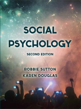 Robbie Sutton - Social Psychology