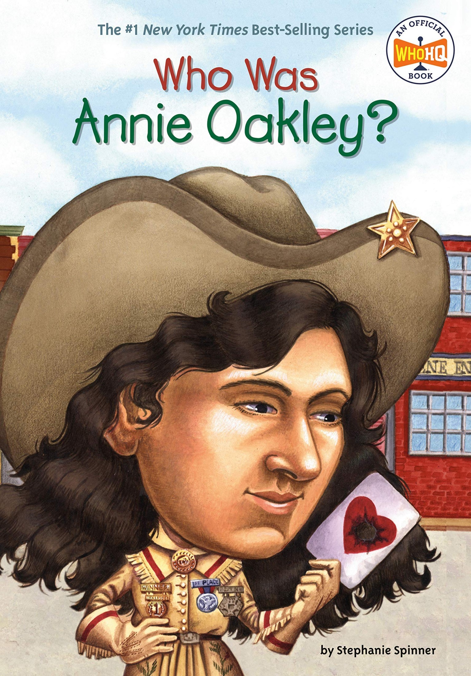 Who Was Annie Oakley By Stephanie Spinner Illustrated by Larry Day Grosset - photo 1