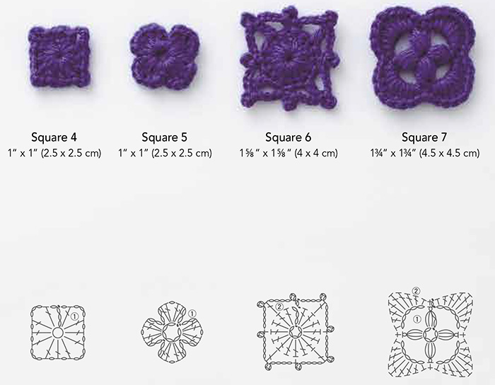 Arrangement Arrangement of Square 11 Square motifs are easy to - photo 23