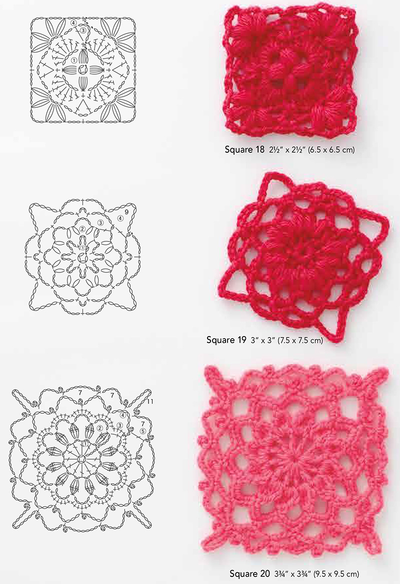 150 Favorite Crochet Motifs from Tokyos Kazekobo Studio - photo 32