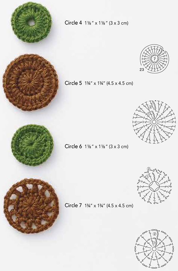 Arrangement Arrangement of Circle 4 to 7 The simpler the motif the greater - photo 4