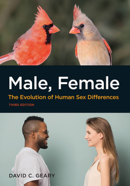 Dr. David C. Geary - Male, Female: The Evolution of Human Sex Differences