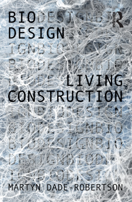 Martyn Dade-Robertson Living Construction