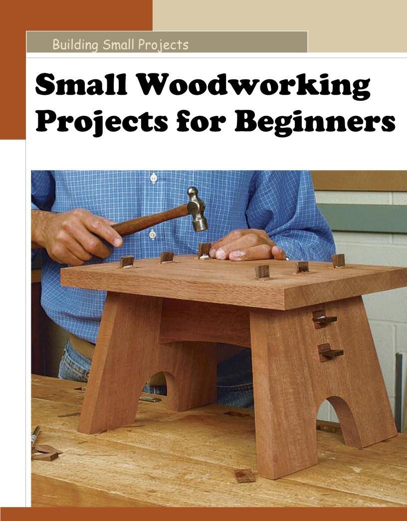 Small Woodworking Projects for Biginners Building Small Projects - photo 1