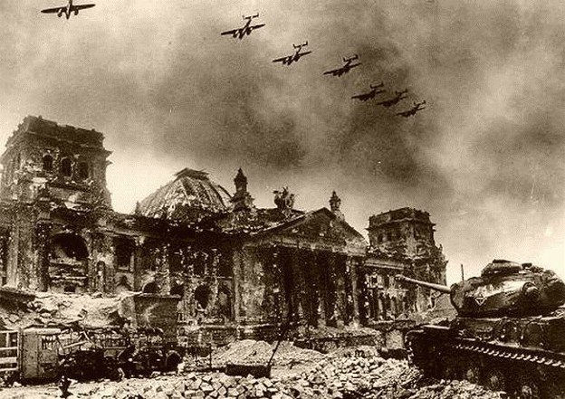 A picture of damage done to Berlin during a 1944 air raid Things werent going - photo 4