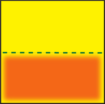 1 A square is being folded in half horizontally The surface that will move - photo 7