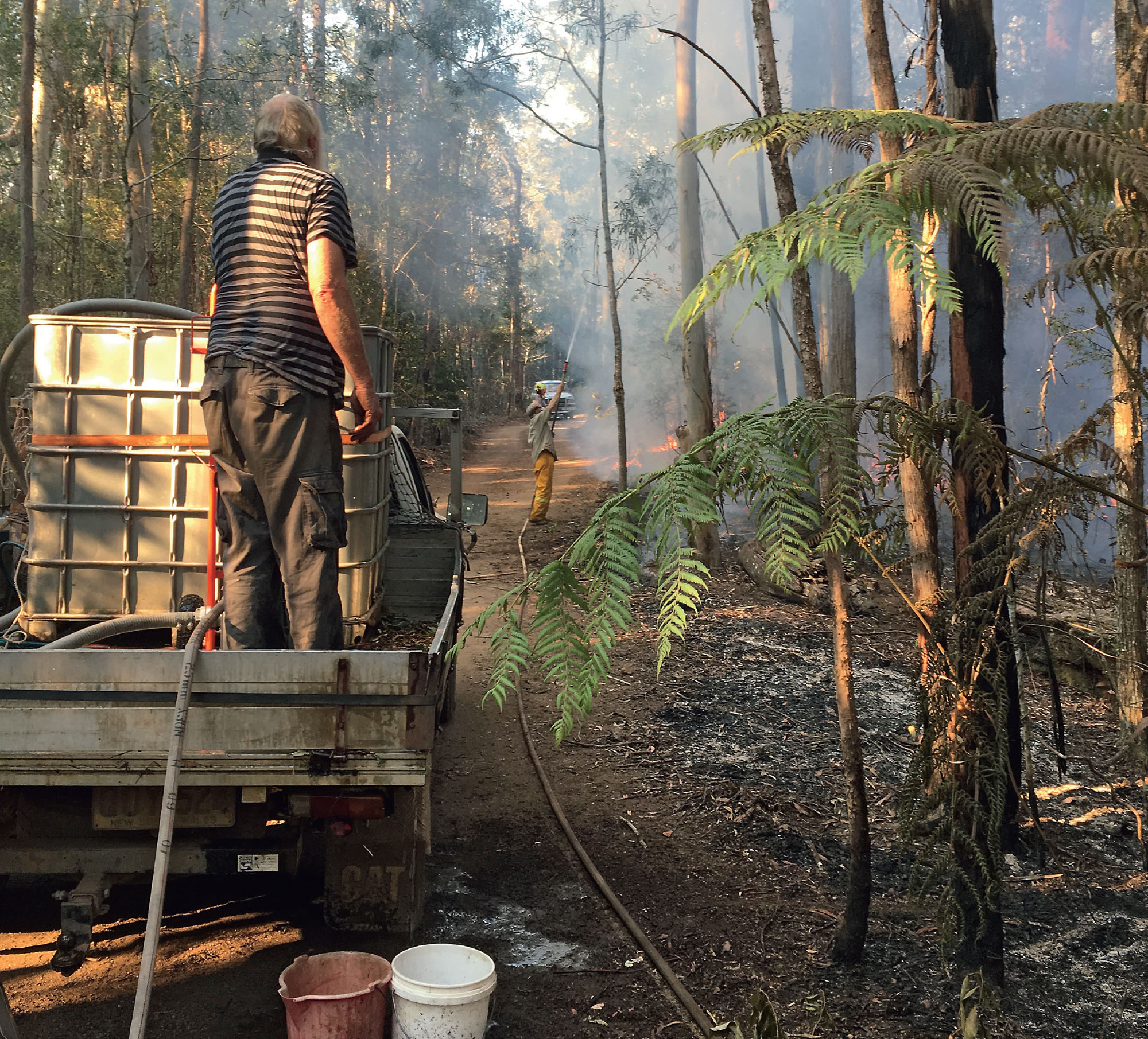 My second encounter with the fires was closer to home north-west of the Blue - photo 10