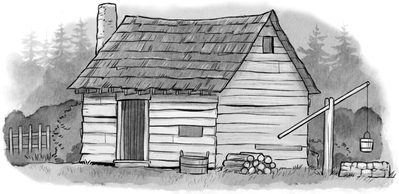 The man who became famous as Frederick Douglass was born in a log hut on the - photo 7