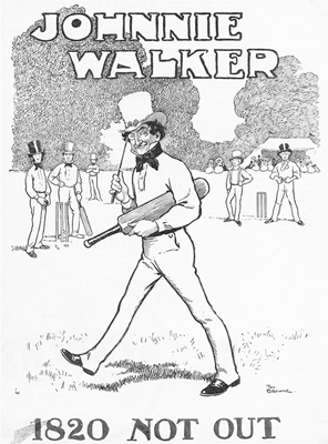 Tom Brownes cricketing cartoon which first appeared as a full-colour poster in - photo 3